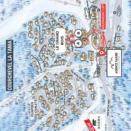 Apartamento A La Tania - 6 Pers, Skis Aux Pieds, Proche Commodites - Fr-1-182a-10 *